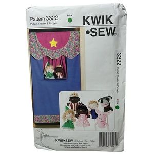 Knick Sew Puppet Theatre & Puppets sewing patterns 3322